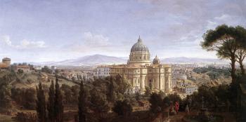 卡斯珀 阿德安斯 凡 維特爾 The St Peter's in Rome